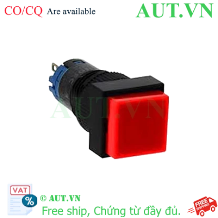 Ảnh của Nút nhấn giữ không đèn IDEC AB2Q-A2R D12 2NO+2NC (Đỏ)