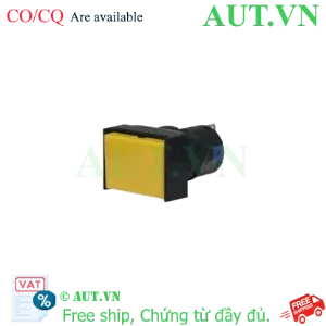 Ảnh của Nút nhấn giữ không đèn IDEC AB6H-A1YC D16 1NO+1NC (Vàng)