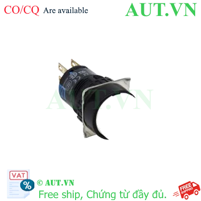 Ảnh của Nút nhấn giữ không đèn IDEC AB6M-A1WC D16 1NO+1NC (Trắng)