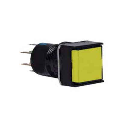 Ảnh của Nút nhấn giữ không đèn IDEC AB6Q-A1YC D16 1NO+1NC (Vàng)