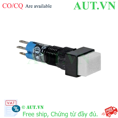 Ảnh của Nút nhấn giữ không đèn IDEC AB8H-A1LW D8 1NO+1NC (Trắng)