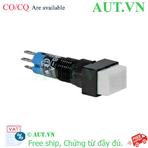 Ảnh của Nút nhấn giữ không đèn IDEC AB8H-A1W D8 1NO+1NC (Trắng)