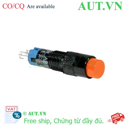 Ảnh của Nút nhấn giữ không đèn IDEC AB8M-A1LA D8 1NO+1NC (Hổ phách)