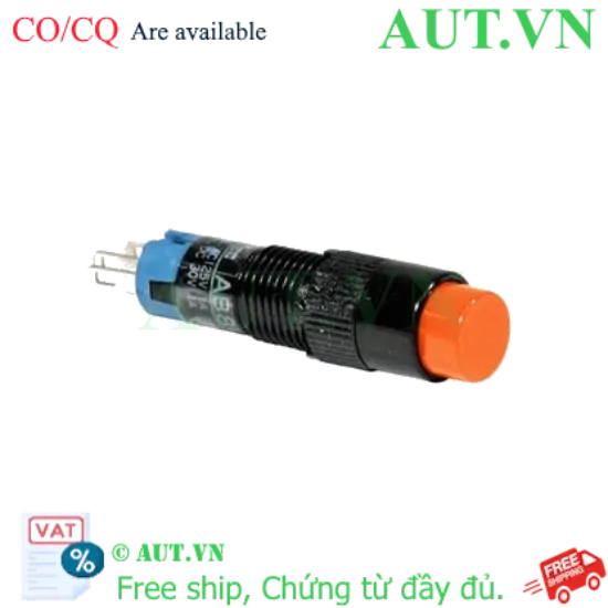 Ảnh của Nút nhấn giữ không đèn IDEC AB8M-A1LA D8 1NO+1NC (Hổ phách)