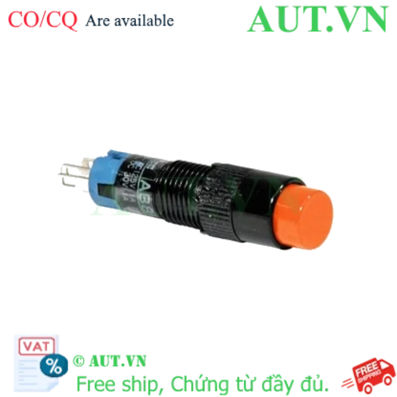 Ảnh của Nút nhấn giữ không đèn IDEC AB8M-A1LA D8 1NO+1NC (Hổ phách)