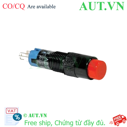 Ảnh của Nút nhấn giữ không đèn IDEC AB8M-A1LR D8 1NO+1NC (Đỏ)
