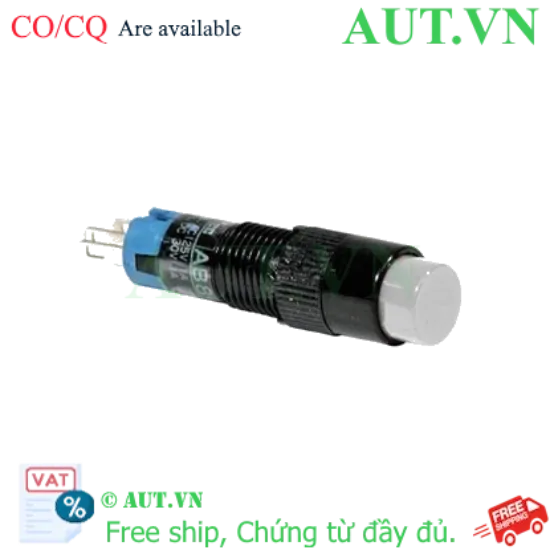 Ảnh của Nút nhấn giữ không đèn IDEC AB8M-A1LW D8 1NO+1NC (Trắng)