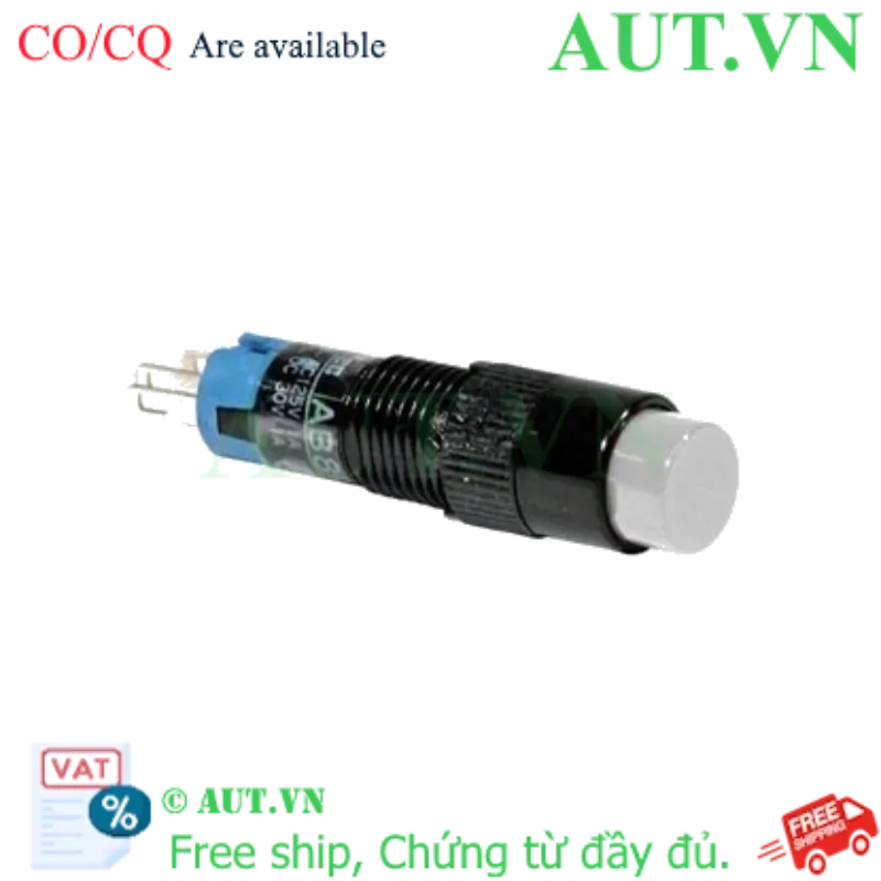 Ảnh của Nút nhấn giữ không đèn IDEC AB8M-A1LW D8 1NO+1NC (Trắng)