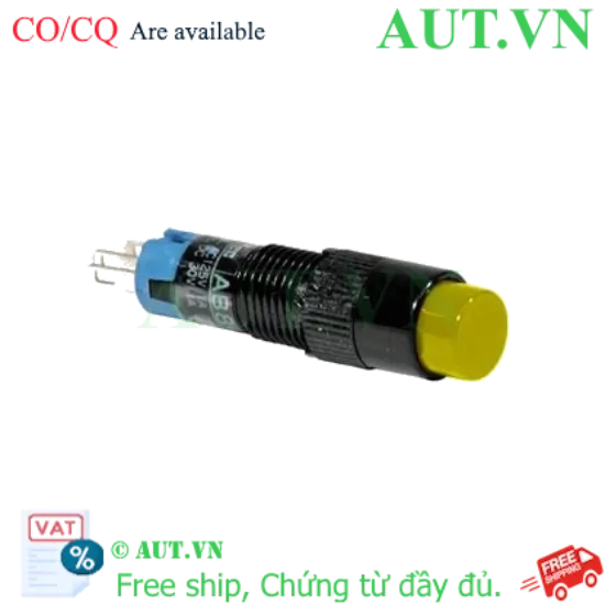 Ảnh của Nút nhấn giữ không đèn IDEC AB8M-A1LY D8 1NO+1NC (Vàng)