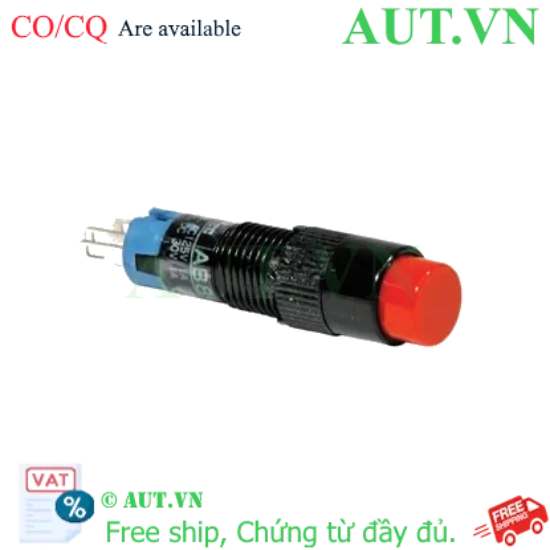 Ảnh của Nút nhấn giữ không đèn IDEC AB8M-A1R D8 1NO+1NC (Đỏ)