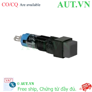 Ảnh của Nút nhấn giữ không đèn IDEC AB8Q-A1B D8 1NO+1NC (Đen)