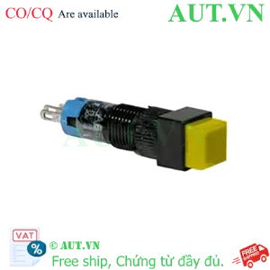 Ảnh của Nút nhấn giữ không đèn IDEC AB8Q-A1LY D8 1NO+1NC (Vàng)