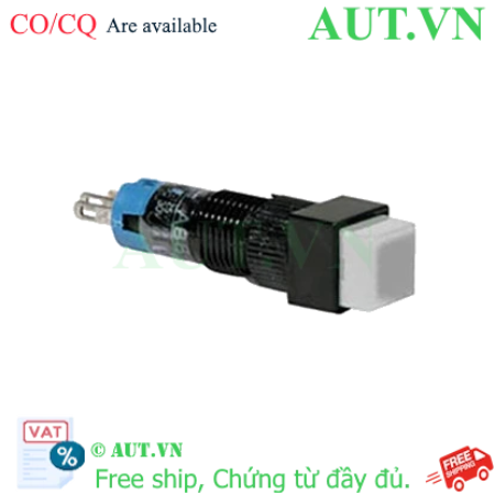 Ảnh của Nút nhấn giữ không đèn IDEC AB8Q-A1W D8 1NO+1NC (Trắng)