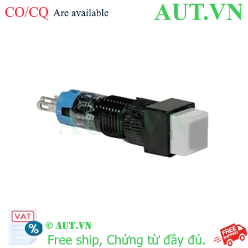 Ảnh của Nút nhấn giữ không đèn IDEC AB8Q-A1W D8 1NO+1NC (Trắng)