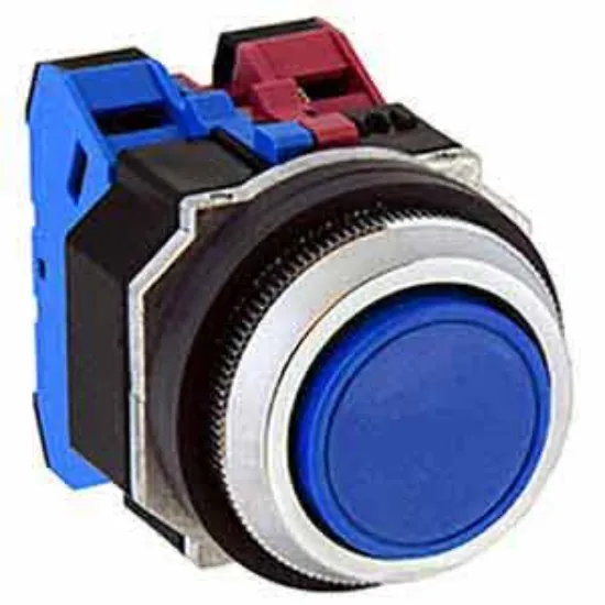 Ảnh của Nút nhấn giữ không đèn IDEC AOD102NS D30 2NC (Xanh)