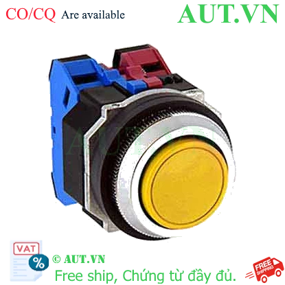 Ảnh của Nút nhấn giữ không đèn IDEC AOD110NY D30 1NO (Vàng)