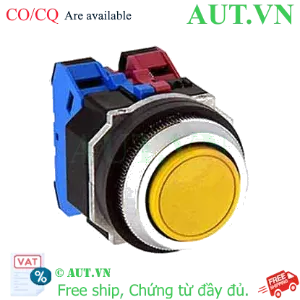Ảnh của Nút nhấn giữ không đèn IDEC AOD120NY D30 2NO (Vàng)