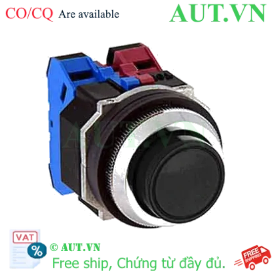 Ảnh của Nút nhấn giữ không đèn IDEC AOD202NB D30 2NC (Đen)