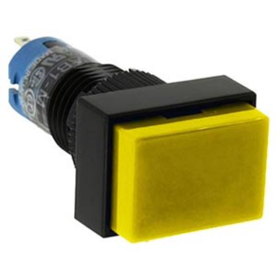 Ảnh của Nút nhấn nhả không đèn IDEC AB1H-M1Y D10 1NO+1NC (Vàng)