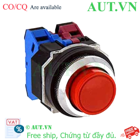 Ảnh của Nút nhấn giữ không đèn IDEC AOD211NR D30 1NO+1NC (Đỏ)