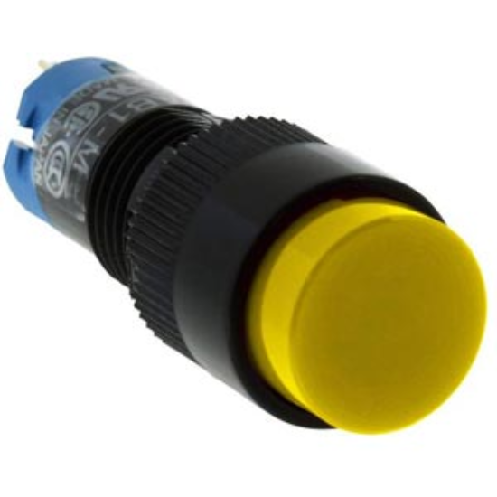 Ảnh của Nút nhấn nhả không đèn IDEC AB1M-M1LY D10 1NO+1NC (Vàng)