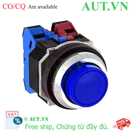 Ảnh của Nút nhấn giữ không đèn IDEC AOD220NS D30 2NO (Xanh)