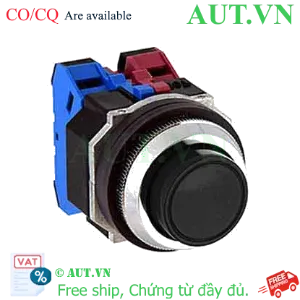 Ảnh của Nút nhấn giữ không đèn IDEC AOD222NB D30 2NO+2NC (Đen)