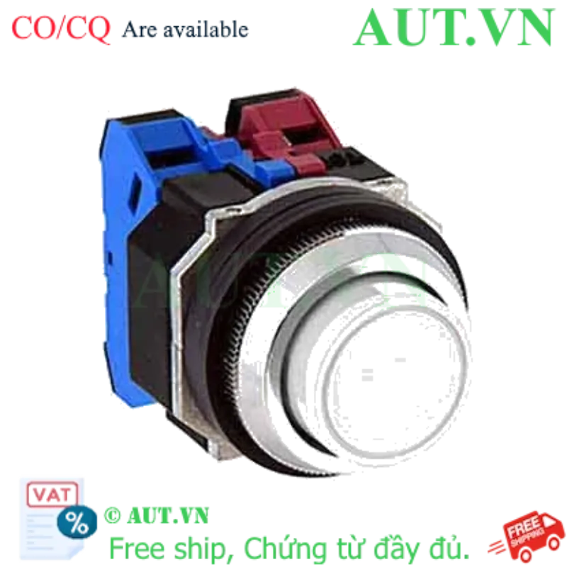 Ảnh của Nút nhấn giữ không đèn IDEC AOD222NW D30 2NO+2NC (Trắng)