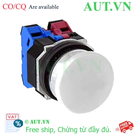 Ảnh của Nút nhấn giữ không đèn IDEC AOD301NW D30 1NC (Trắng)