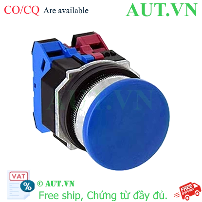 Ảnh của Nút nhấn giữ không đèn IDEC AOD311NS D30 1NO+1NC (Xanh)