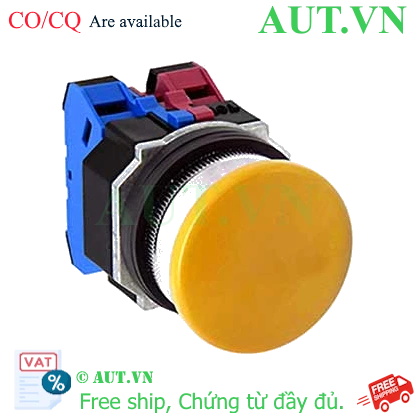 Ảnh của Nút nhấn giữ không đèn IDEC AOD320NY D30 2NO (Vàng)