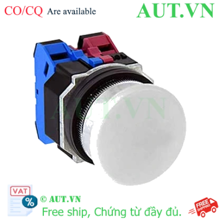 Ảnh của Nút nhấn giữ không đèn IDEC AOD322NW D30 2NO+2NC (Trắng)