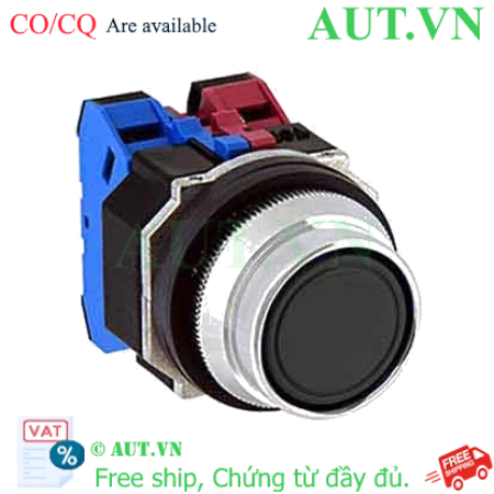 Ảnh của Nút nhấn giữ không đèn IDEC AOFD202NB D30 2NC (Đen)