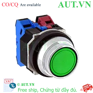 Ảnh của Nút nhấn giữ không đèn IDEC AOFD220NG D30 2NO (Xanh)
