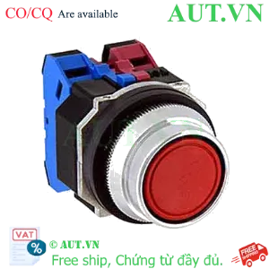 Ảnh của Nút nhấn giữ không đèn IDEC AOFD220NR D30 2NO (Đỏ)