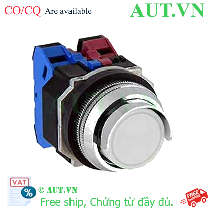 Ảnh của Nút nhấn giữ không đèn IDEC AOGD202NW D30 2NC (Trắng)