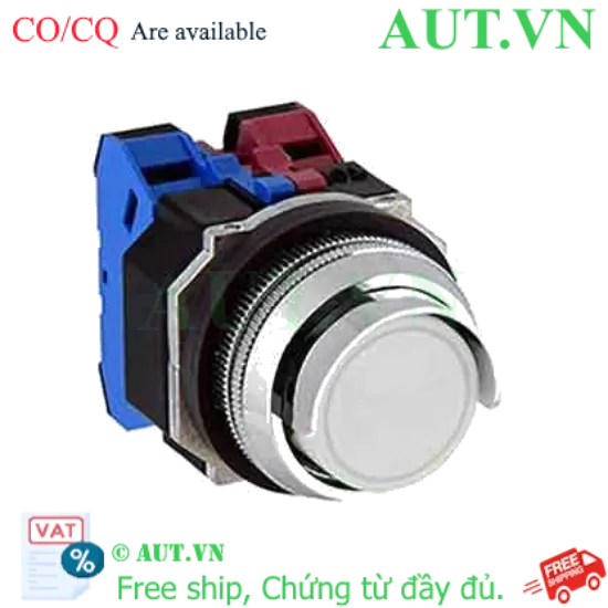 Ảnh của Nút nhấn giữ không đèn IDEC AOGD202NW D30 2NC (Trắng)