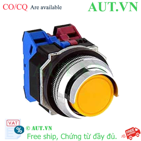 Ảnh của Nút nhấn giữ không đèn IDEC AOGD210NY D30 1NO (Vàng)