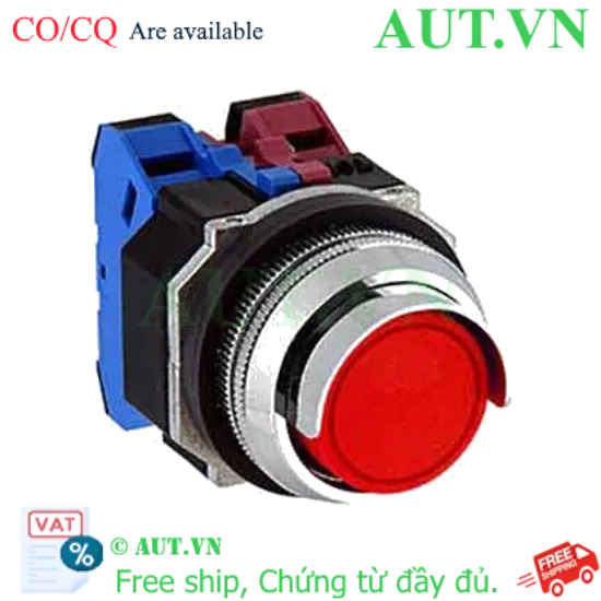 Ảnh của Nút nhấn giữ không đèn IDEC AOGD220NR D30 2NO (Đỏ)