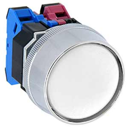 Ảnh của Nút nhấn giữ không đèn IDEC AOGD301NW D30 1NC (Trắng)