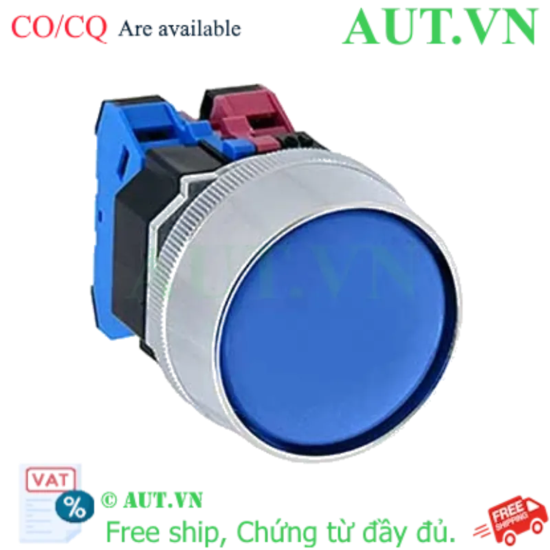 Ảnh của Nút nhấn giữ không đèn IDEC AOGD302NS D30 2NC (Xanh)