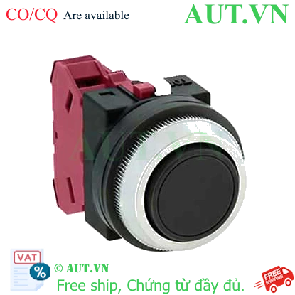 Ảnh của Nút nhấn giữ không đèn IDEC AON101B D30 1NC (Đen)