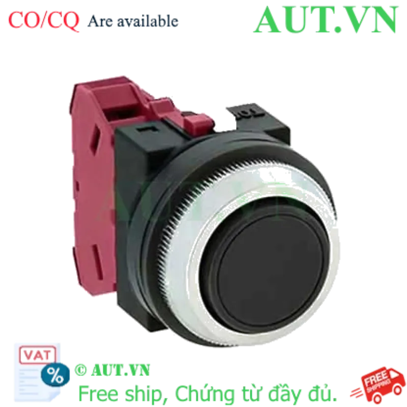 Ảnh của Nút nhấn giữ không đèn IDEC AON101B D30 1NC (Đen)
