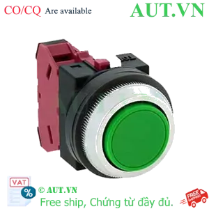 Ảnh của Nút nhấn giữ không đèn IDEC AON101G D30 1NC (Xanh)