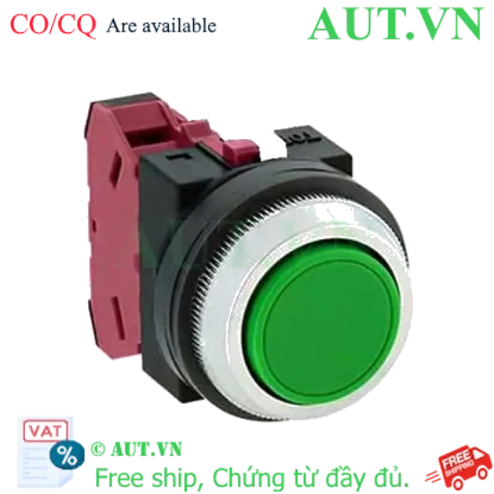 Ảnh của Nút nhấn giữ không đèn IDEC AON101G D30 1NC (Xanh)