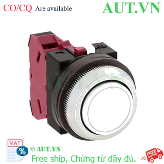 Ảnh của Nút nhấn giữ không đèn IDEC AON101W D30 1NC (Trắng)