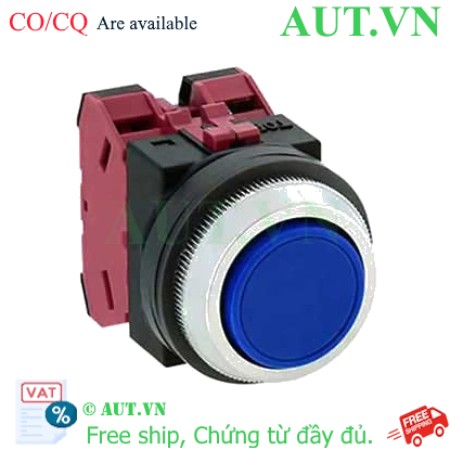 Ảnh của Nút nhấn giữ không đèn IDEC AON102S D30 2NC (Xanh)
