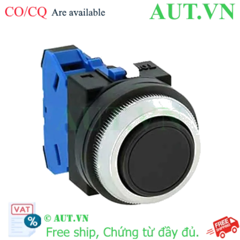 Ảnh của Nút nhấn giữ không đèn IDEC AON110B D30 1NO (Đen)