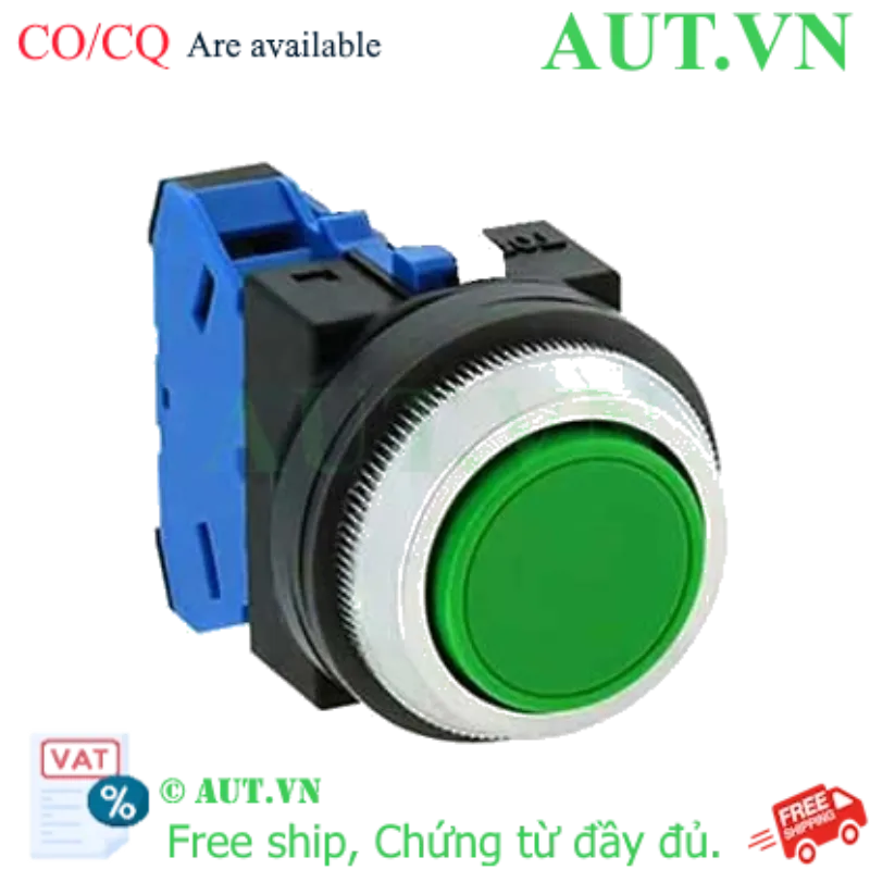 Ảnh của Nút nhấn giữ không đèn IDEC AON110G D30 1NO (Xanh)