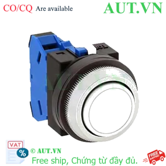 Ảnh của Nút nhấn giữ không đèn IDEC AON110W D30 1NO (Trắng)